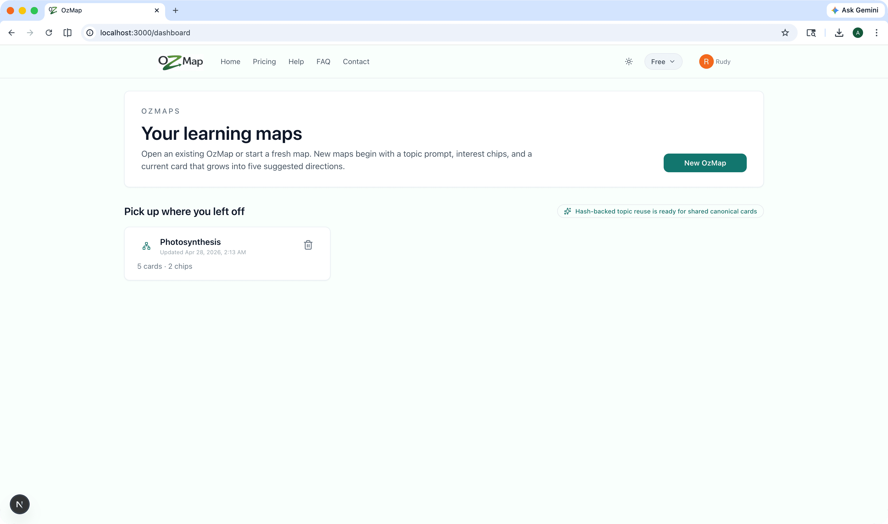 OzMap: learning map overview and lane graph